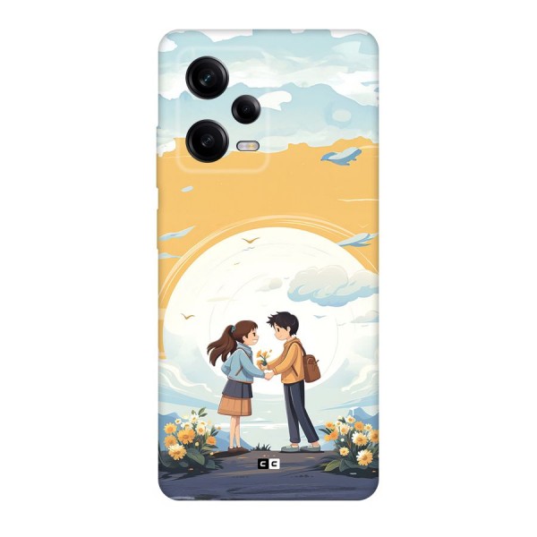 Teenage Anime Couple Back Case for Redmi Note 12 Pro