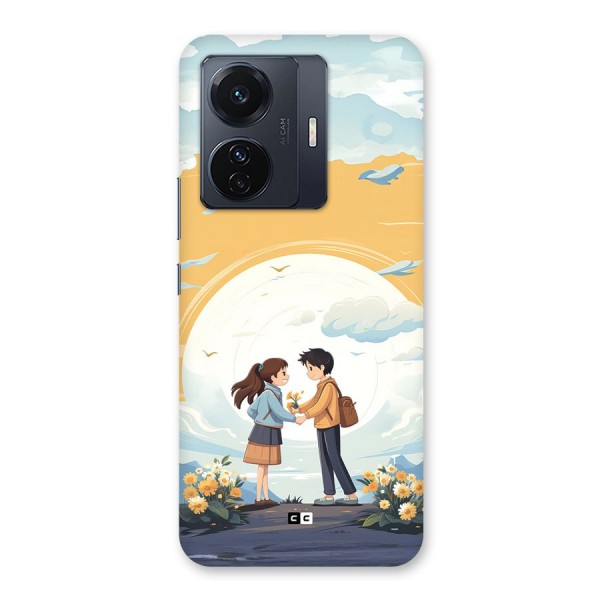 Teenage Anime Couple Back Case for Vivo iQOO Z6 Pro