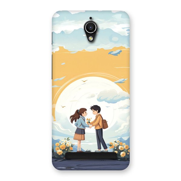 Teenage Anime Couple Back Case for Zenfone Go