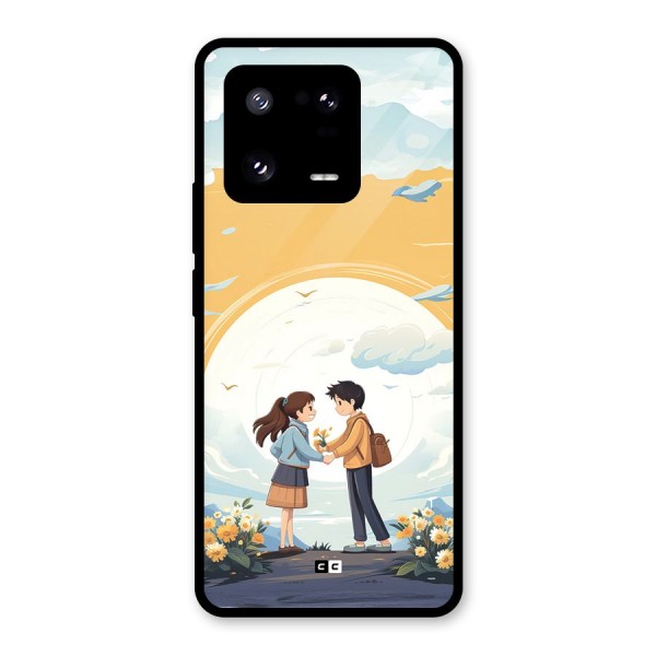 Teenage Anime Couple Glass Back Case for Xiaomi 13 Pro