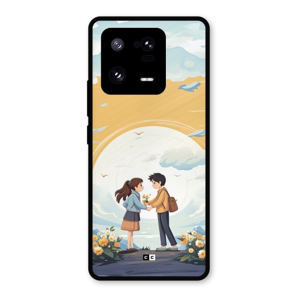 Teenage Anime Couple Metal Back Case for Xiaomi 13 Pro