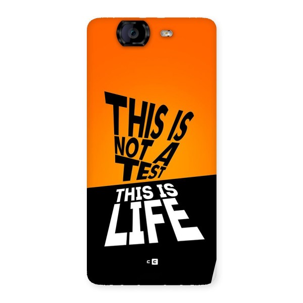 Test Life Back Case for Canvas Knight A350