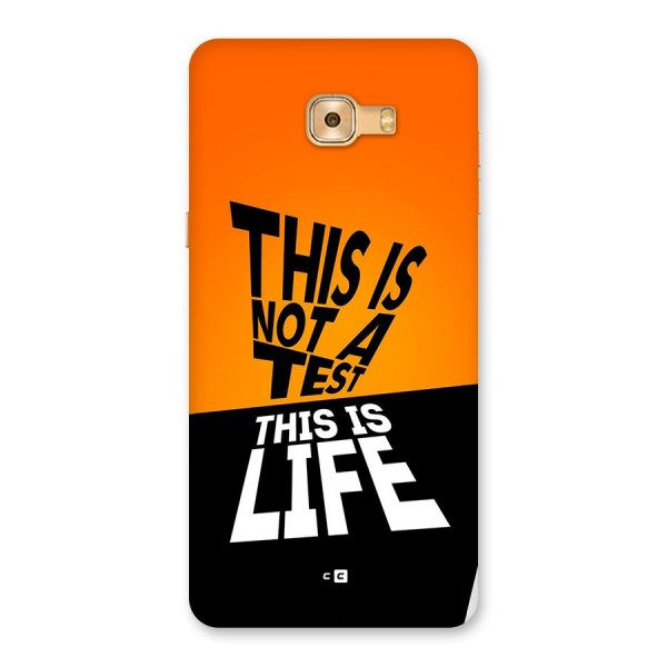 Test Life Back Case for Galaxy C9 Pro