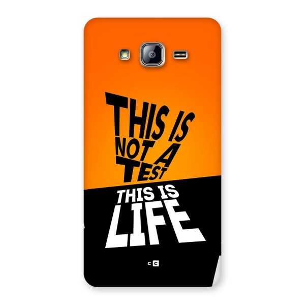 Test Life Back Case for Galaxy On5