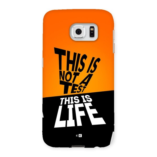 Test Life Back Case for Galaxy S6