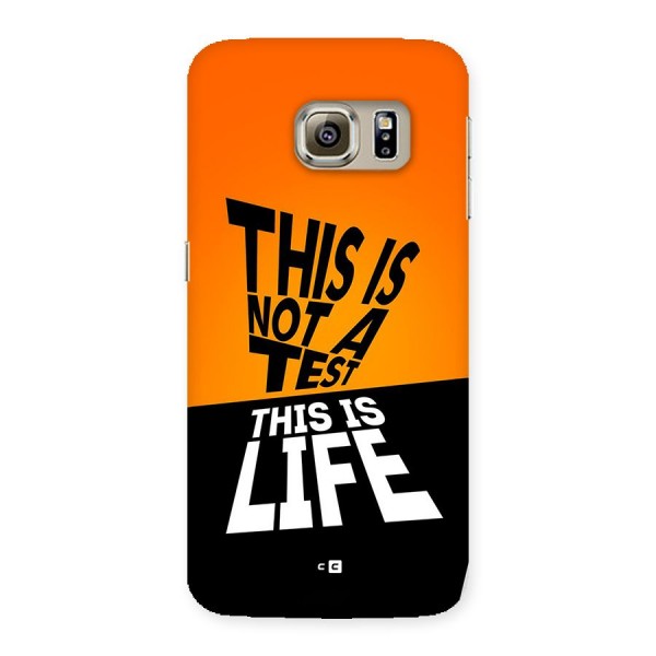 Test Life Back Case for Galaxy S6 Edge Plus