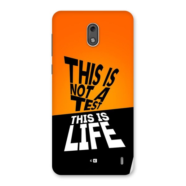 Test Life Back Case for Nokia 2