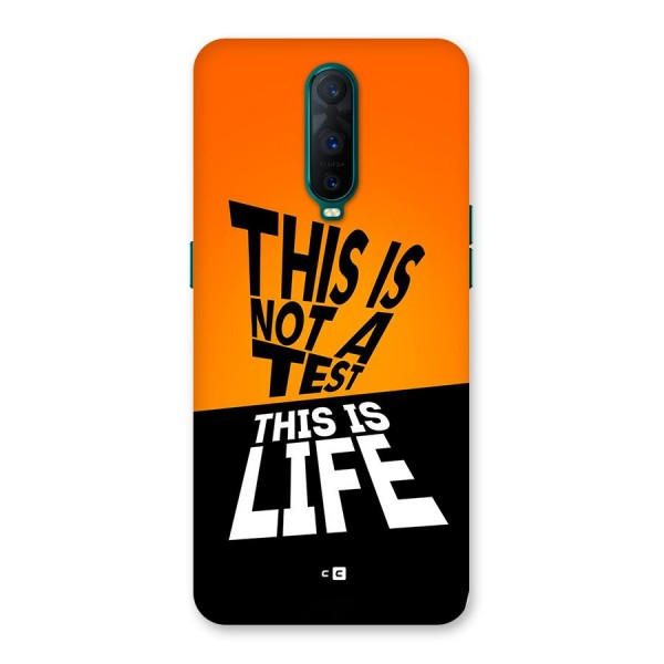 Test Life Back Case for Oppo R17 Pro