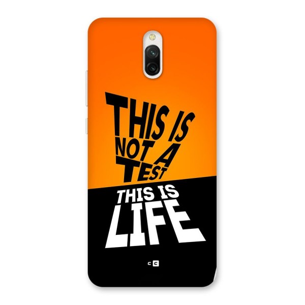 Test Life Back Case for Redmi 8A Dual