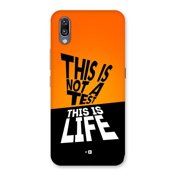 Test Life Back Case for Vivo NEX