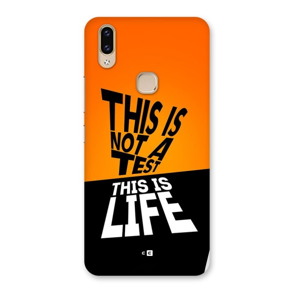 Test Life Back Case for Vivo V9