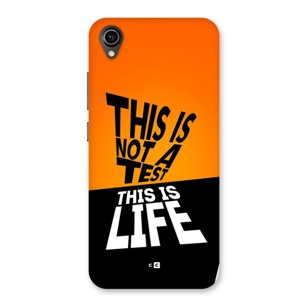 Test Life Back Case for Vivo Y91i