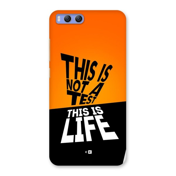 Test Life Back Case for Xiaomi Mi 6