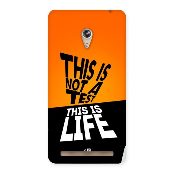 Test Life Back Case for Zenfone 6