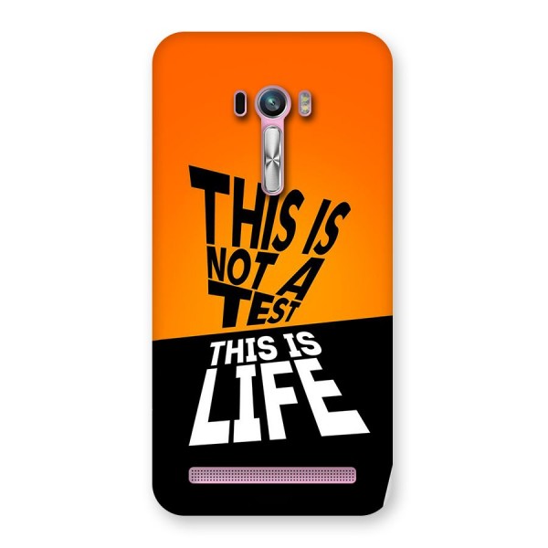 Test Life Back Case for Zenfone Selfie