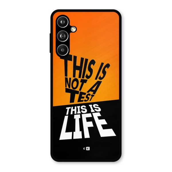 Test Life Metal Back Case for Galaxy F54