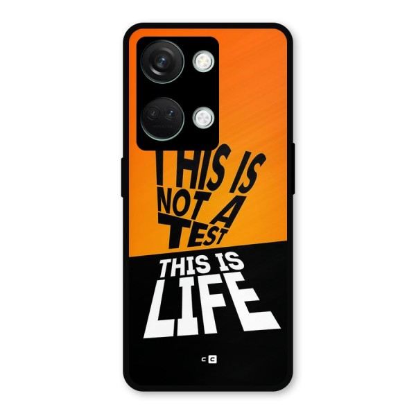 Test Life Metal Back Case for OnePlus Nord 3