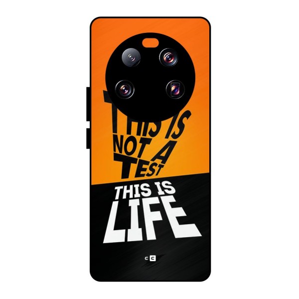 Test Life Metal Back Case for Xiaomi 13 Ultra