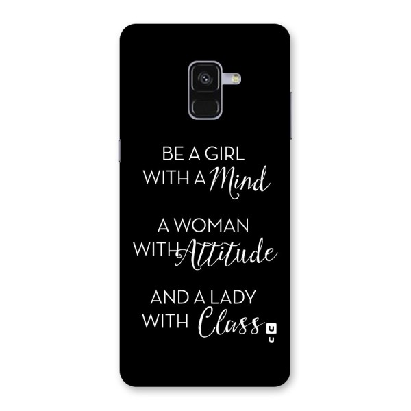 The-Mindset Back Case for Galaxy A8 Plus