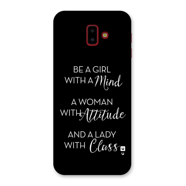 The-Mindset Back Case for Galaxy J6 Plus