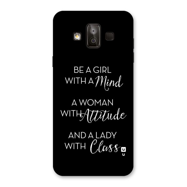 The-Mindset Back Case for Galaxy J7 Duo