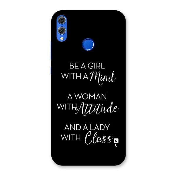 The-Mindset Back Case for Honor 8X