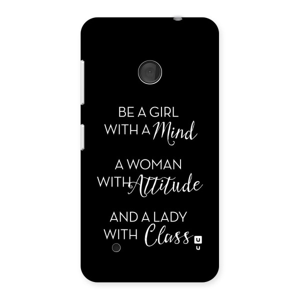 The-Mindset Back Case for Lumia 530