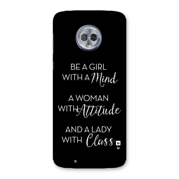 The-Mindset Back Case for Moto G6