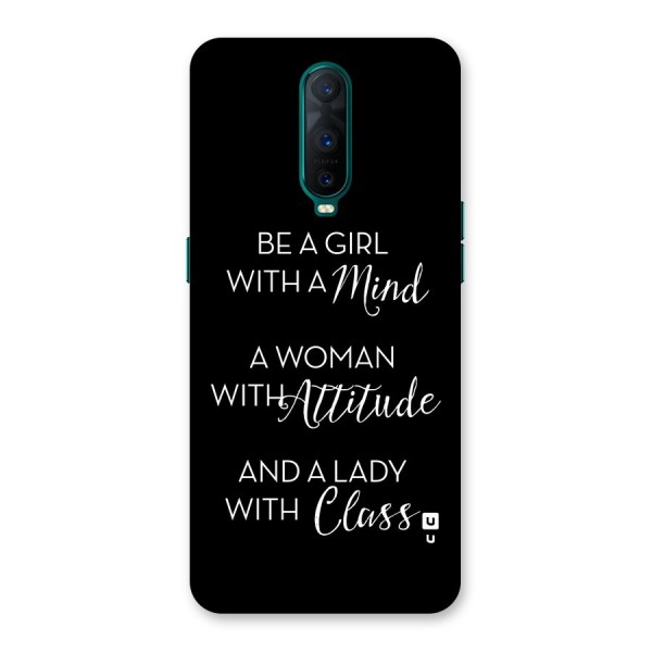 The-Mindset Back Case for Oppo R17 Pro