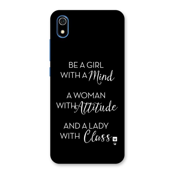 The-Mindset Back Case for Redmi 7A