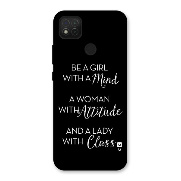 The-Mindset Back Case for Redmi 9C