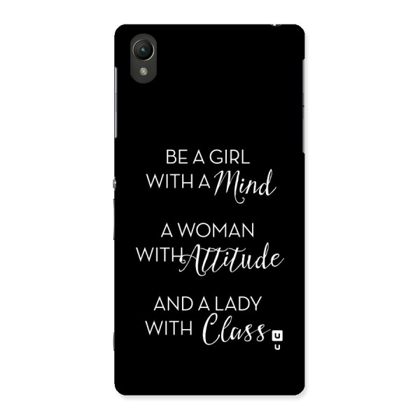 The-Mindset Back Case for Xperia Z2
