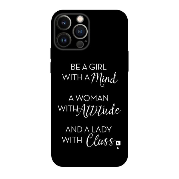 The-Mindset Back Case for iPhone 13 Pro Max