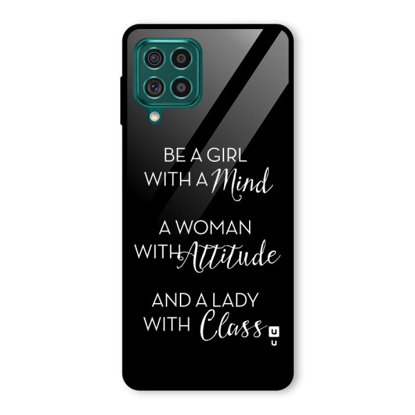 The-Mindset Glass Back Case for Galaxy F62