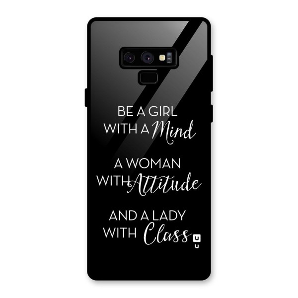 The-Mindset Glass Back Case for Galaxy Note 9