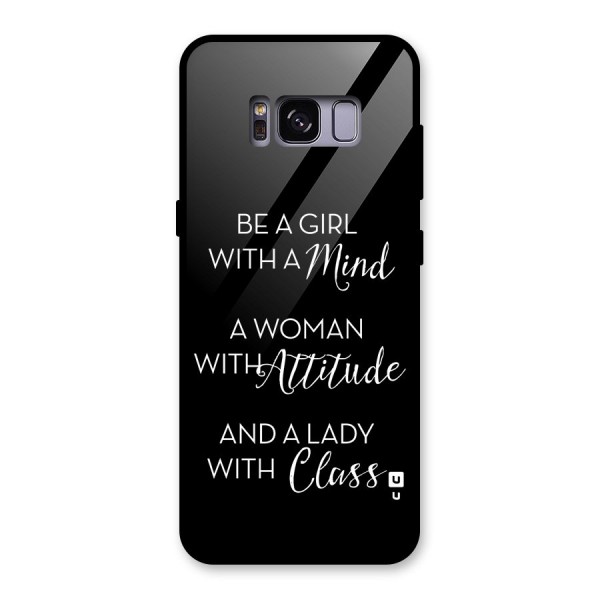 The-Mindset Glass Back Case for Galaxy S8