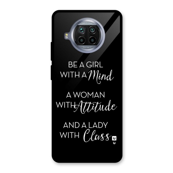 The-Mindset Glass Back Case for Mi 10i