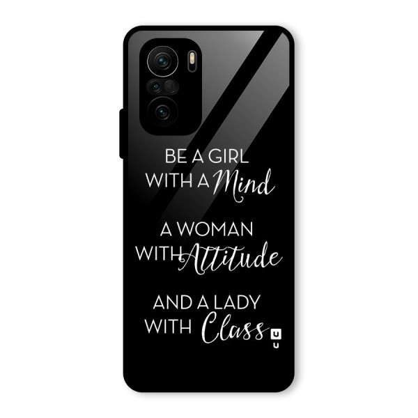 The-Mindset Glass Back Case for Mi 11x