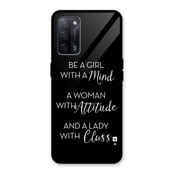 The-Mindset Glass Back Case for Oppo A53s 5G