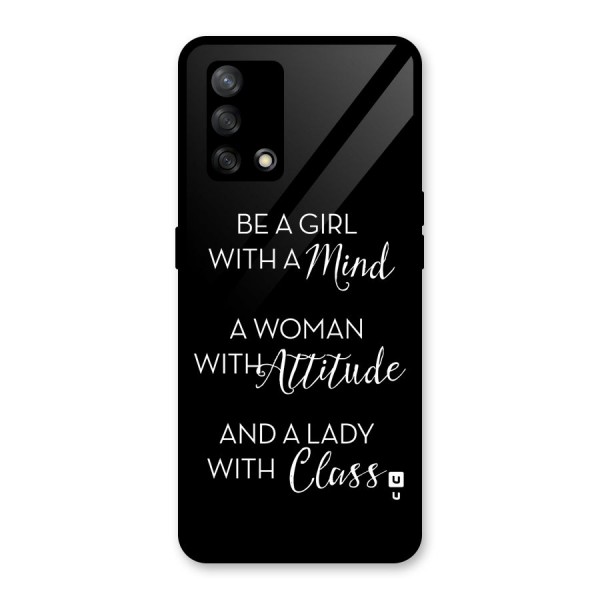 The-Mindset Glass Back Case for Oppo F19