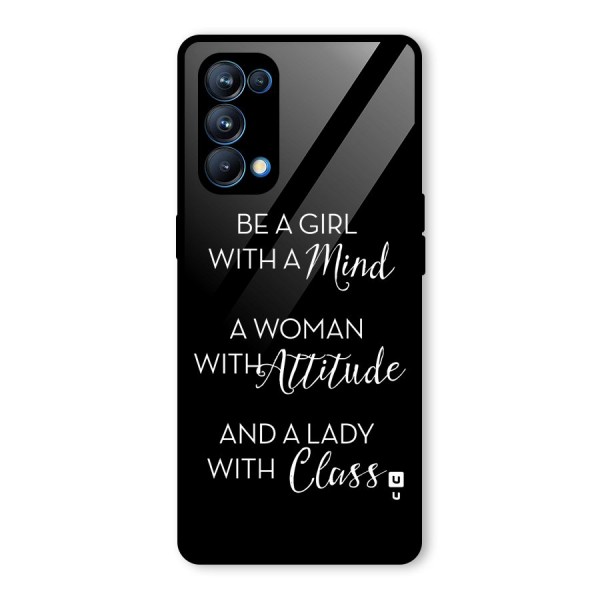 The-Mindset Glass Back Case for Oppo Reno5 Pro 5G