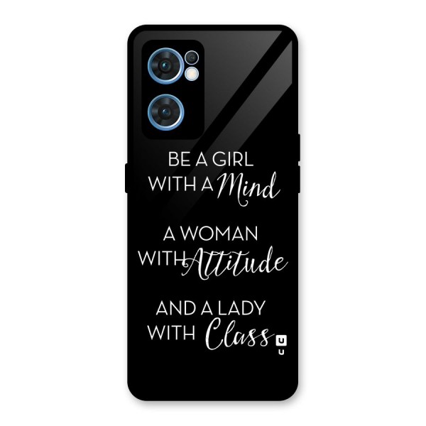 The-Mindset Glass Back Case for Oppo Reno7 5G