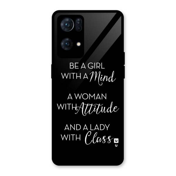 The-Mindset Glass Back Case for Oppo Reno7 Pro 5G