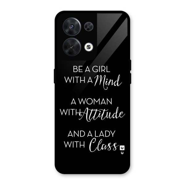 The-Mindset Glass Back Case for Oppo Reno8 5G