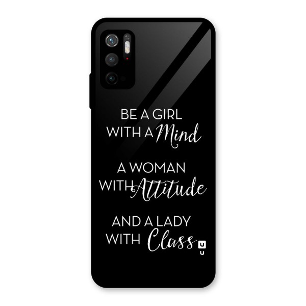 The-Mindset Glass Back Case for Poco M3 Pro 5G