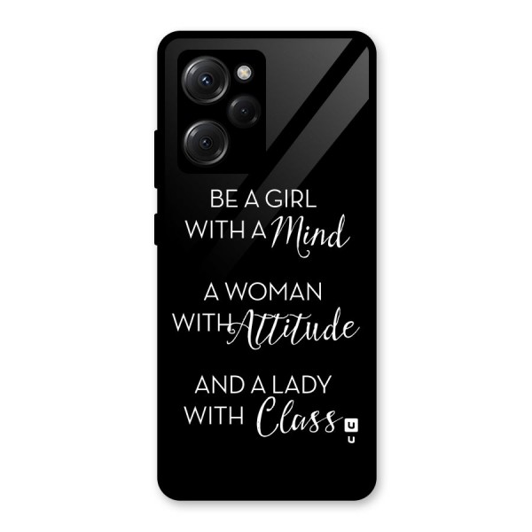 The-Mindset Glass Back Case for Poco X5 Pro