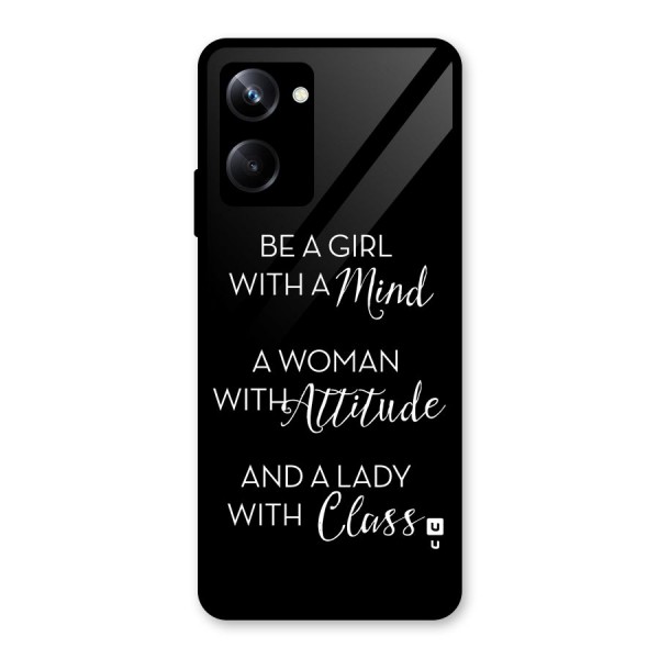 The-Mindset Glass Back Case for Realme 10 Pro