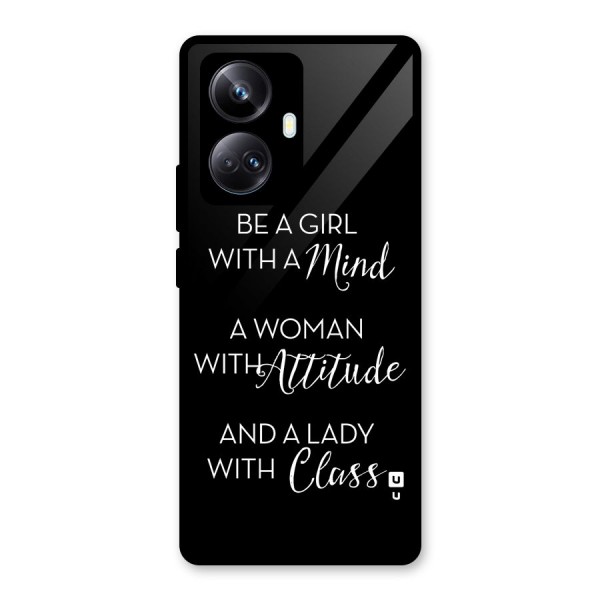 The-Mindset Glass Back Case for Realme 10 Pro Plus