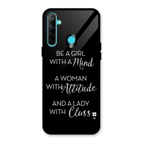 The-Mindset Glass Back Case for Realme 5s