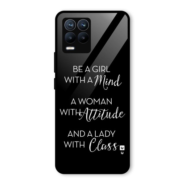 The-Mindset Glass Back Case for Realme 8 Pro